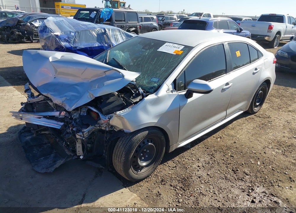 2022 TOYOTA COROLLA VIN: 5YFEPMAE9NP386238