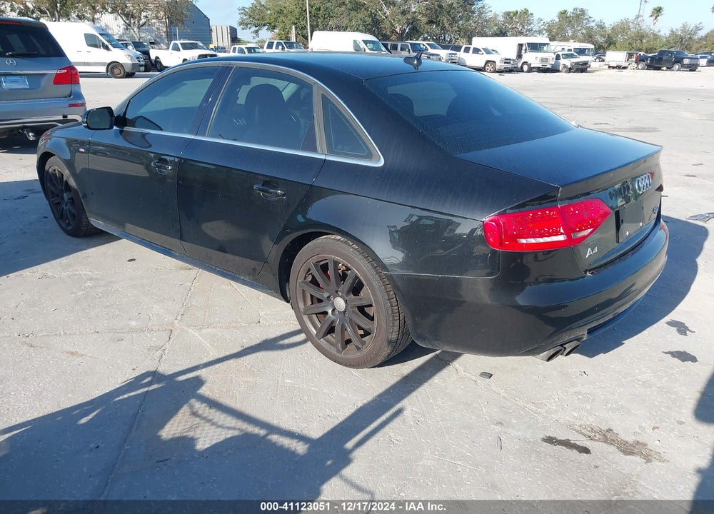 2012 AUDI A4 VIN: WAUHFAFL1CN017919