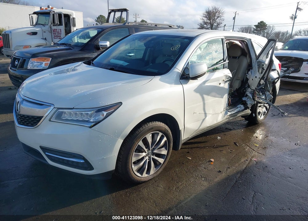 2015 ACURA MDX TECHNOLOGY PACKAGE VIN: 5FRYD3H44FB014380