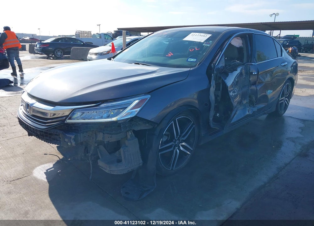 2016 HONDA ACCORD TOURING VIN: 1HGCR3F90GA013993