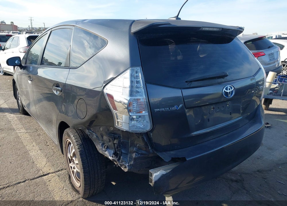2013 TOYOTA PRIUS V VIN: JTDZN3EU6D3227316