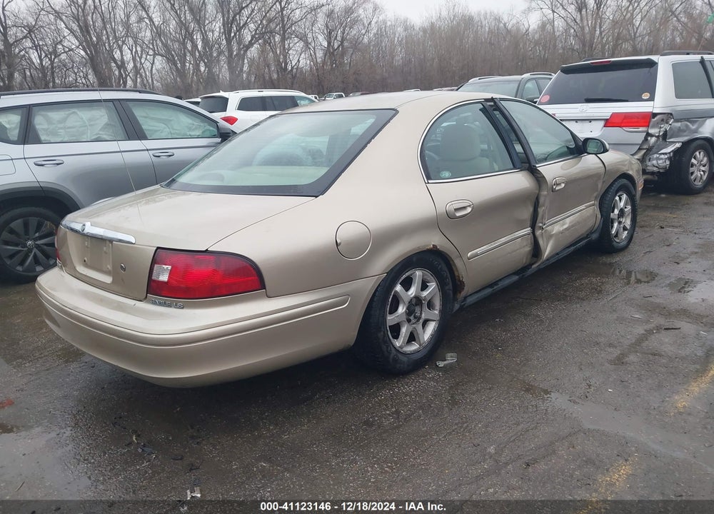 2001 MERCURY SABLE LS PREMIUM VIN: 1MEFM55S21A604567