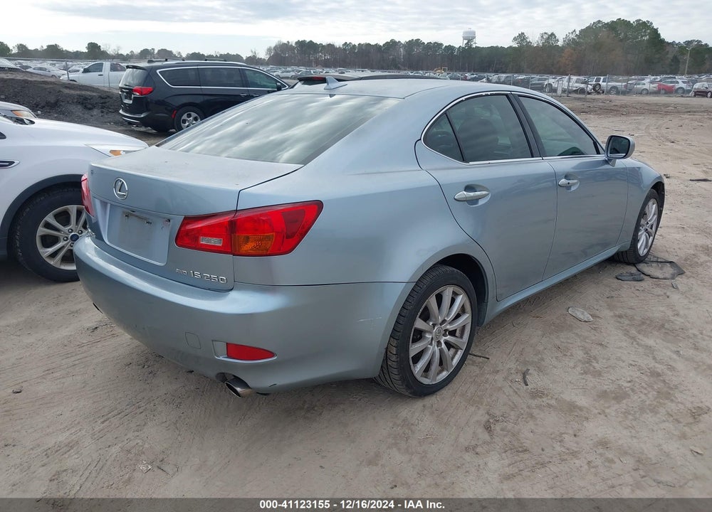 2007 LEXUS IS 250 VIN: JTHCK262472009566