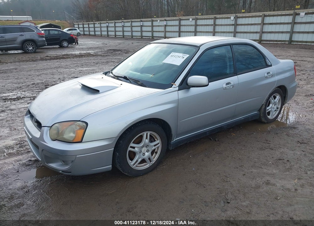 2004 SUBARU IMPREZA WRX VIN: JF1GD296X4H512951