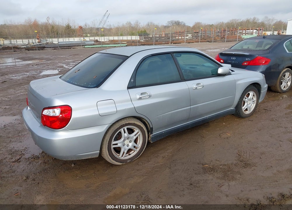 2004 SUBARU IMPREZA WRX VIN: JF1GD296X4H512951