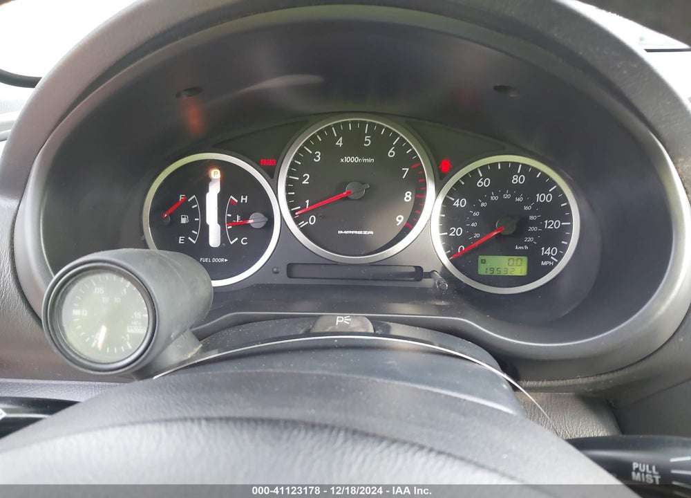 2004 SUBARU IMPREZA WRX VIN: JF1GD296X4H512951