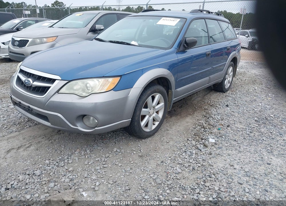 2009 SUBARU OUTBACK 2.5I VIN: 4S4BP61C296333337