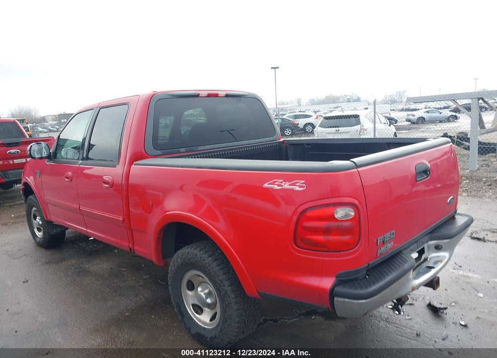 2001 FORD F-150 KING RANCH EDITION/LARIAT/XLT VIN: 1FTRW08L91KF40361