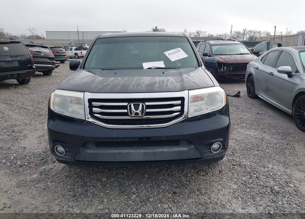 2012 HONDA PILOT EX-L VIN: 5FNYF4H56CB064154