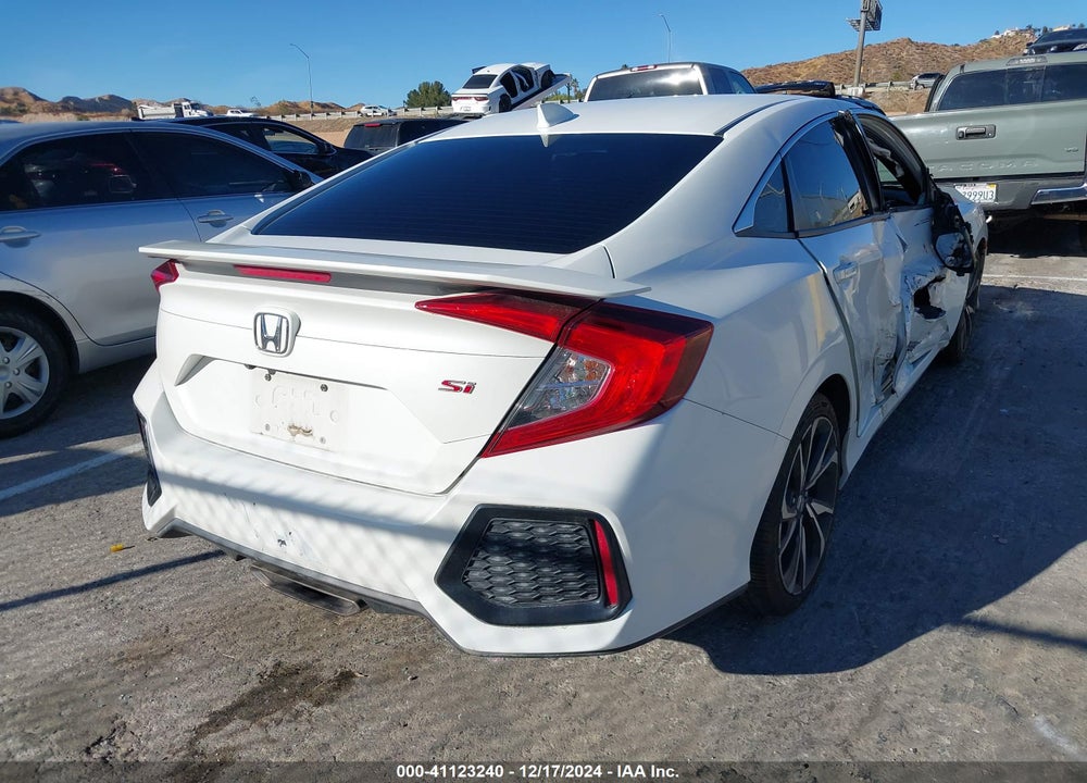 2017 HONDA CIVIC SI VIN: 2HGFC1E55HH700245