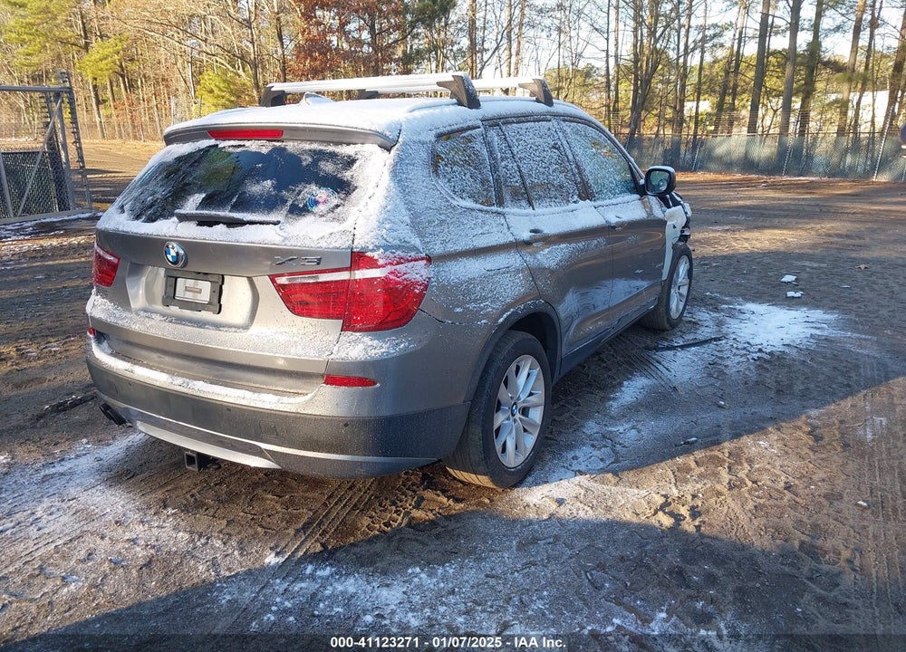 2013 BMW X3 XDRIVE28I VIN: 5UXWX9C54D0D07535