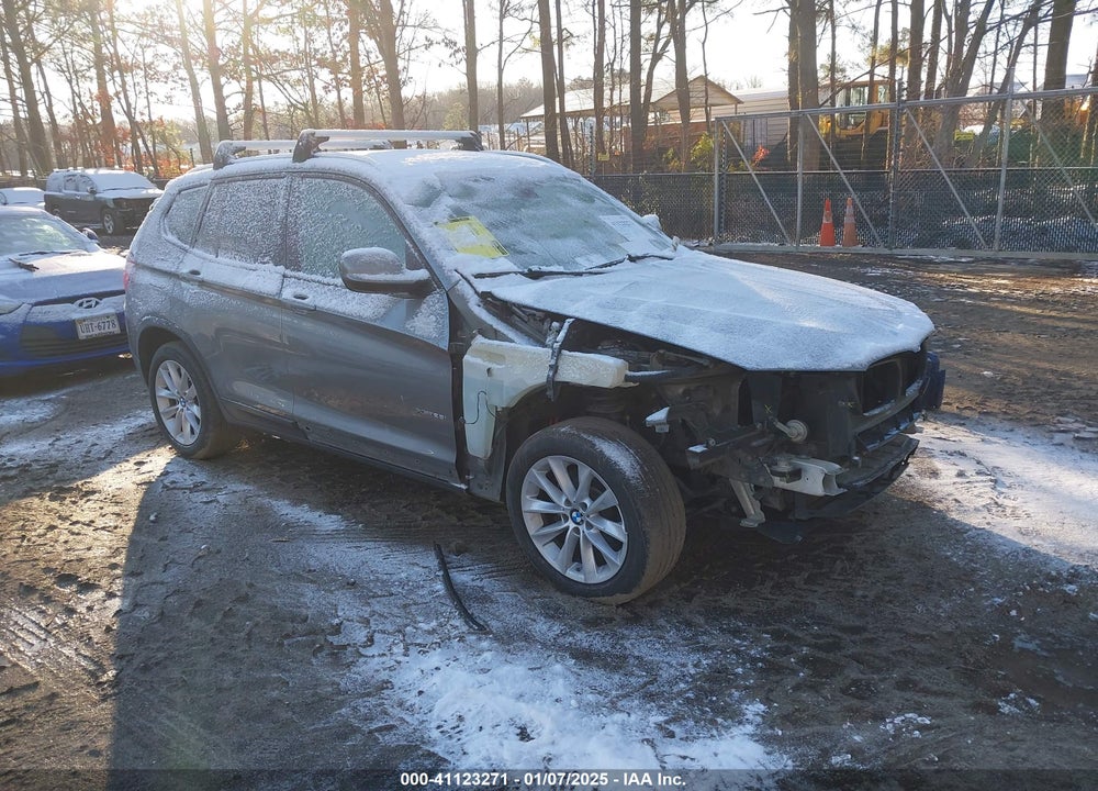 2013 BMW X3 XDRIVE28I VIN: 5UXWX9C54D0D07535