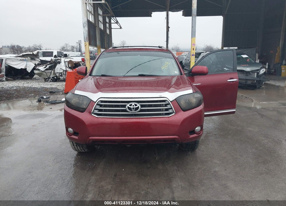 2008 TOYOTA HIGHLANDER SPORT VIN: JTEES43AX82029108