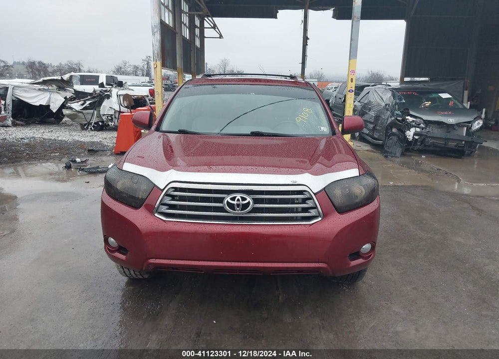 2008 TOYOTA HIGHLANDER SPORT VIN: JTEES43AX82029108