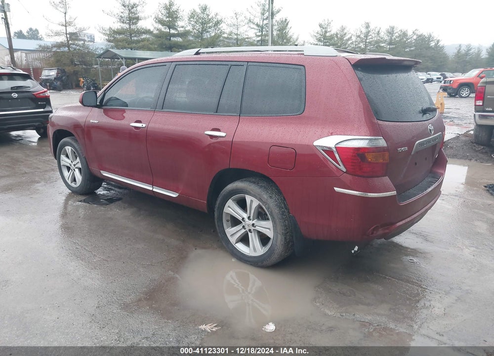 2008 TOYOTA HIGHLANDER SPORT VIN: JTEES43AX82029108
