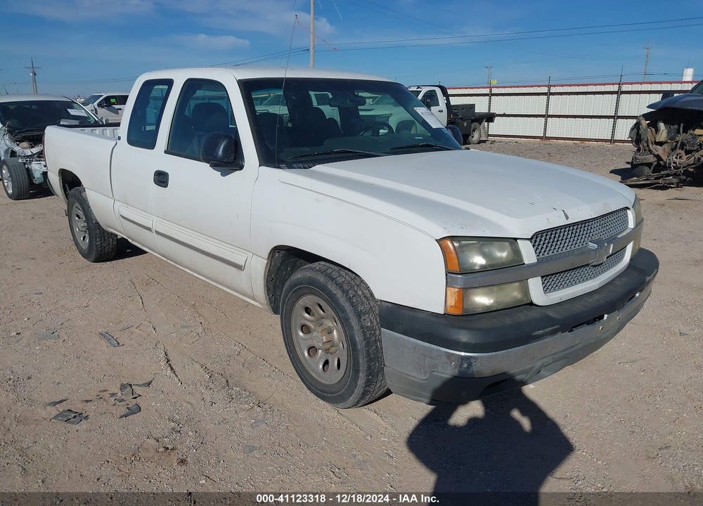 2005 CHEVROLET SILVERADO 1500 LS VIN: 2GCEC19V351366810