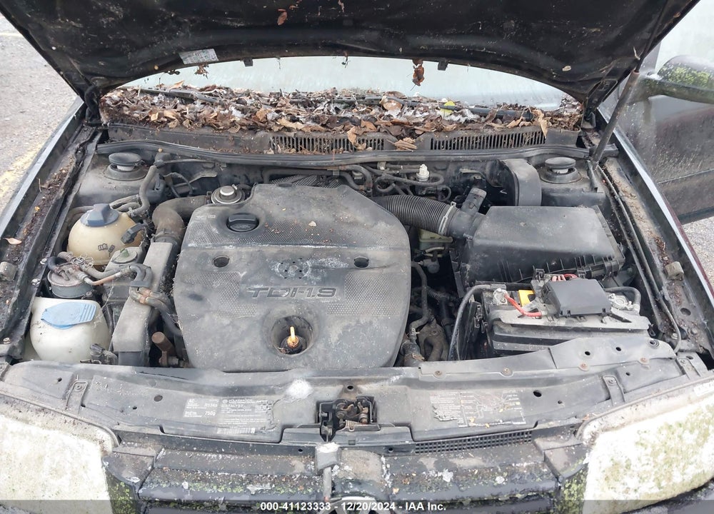 2001 VOLKSWAGEN JETTA GLS TDI VIN: 3VWSP29M21M176260