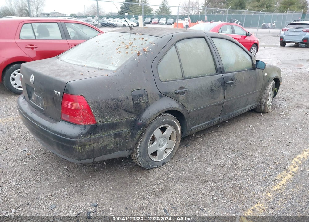 2001 VOLKSWAGEN JETTA GLS TDI VIN: 3VWSP29M21M176260