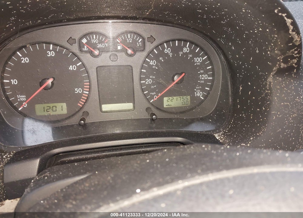 2001 VOLKSWAGEN JETTA GLS TDI VIN: 3VWSP29M21M176260