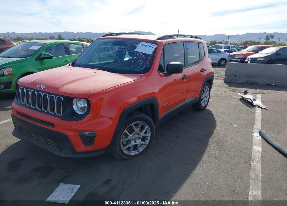 2020 JEEP RENEGADE SPORT FWD VIN: ZACNJAAB8LPL06593