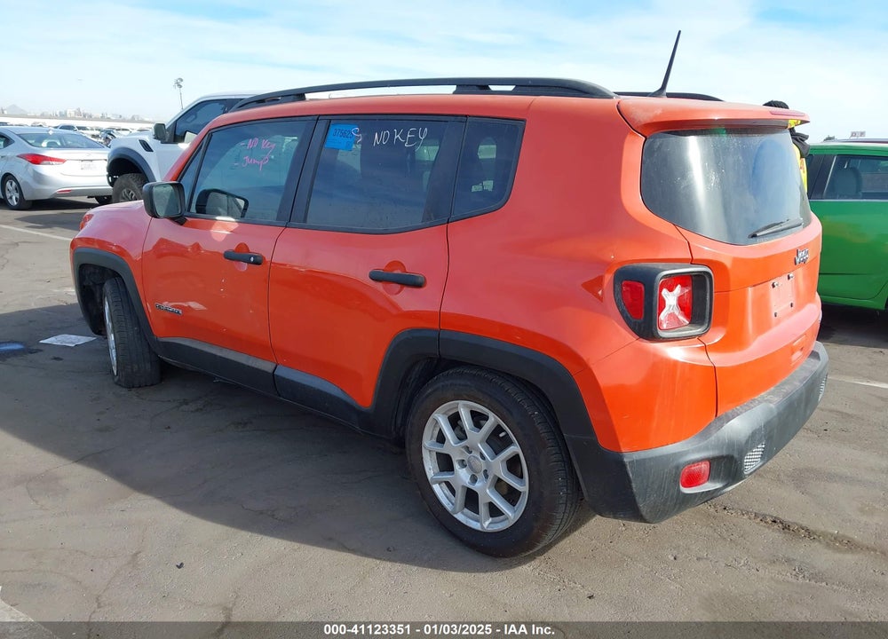 2020 JEEP RENEGADE SPORT FWD VIN: ZACNJAAB8LPL06593