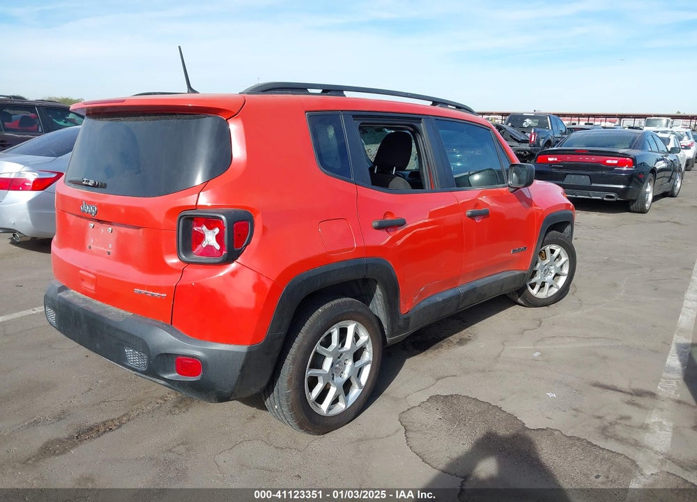 2020 JEEP RENEGADE SPORT FWD VIN: ZACNJAAB8LPL06593