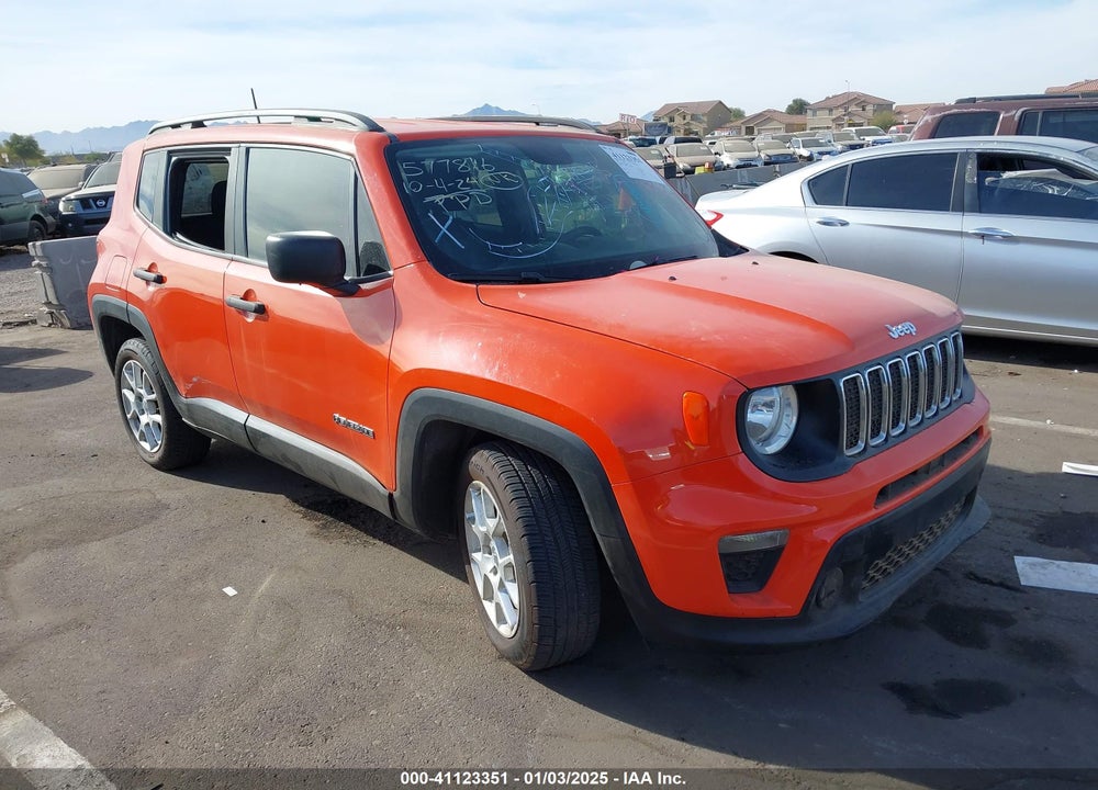 2020 JEEP RENEGADE SPORT FWD VIN: ZACNJAAB8LPL06593