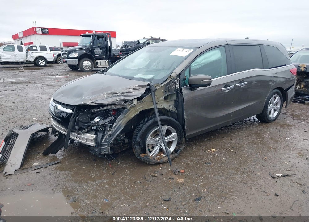 2020 HONDA ODYSSEY EX-L/EX-L W/NAVI RES VIN: 5FNRL6H73LB063280