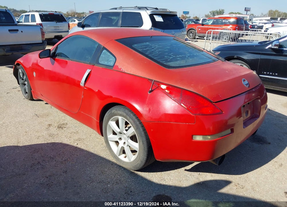 2004 NISSAN 350Z VIN: JN1AZ34D44M102606