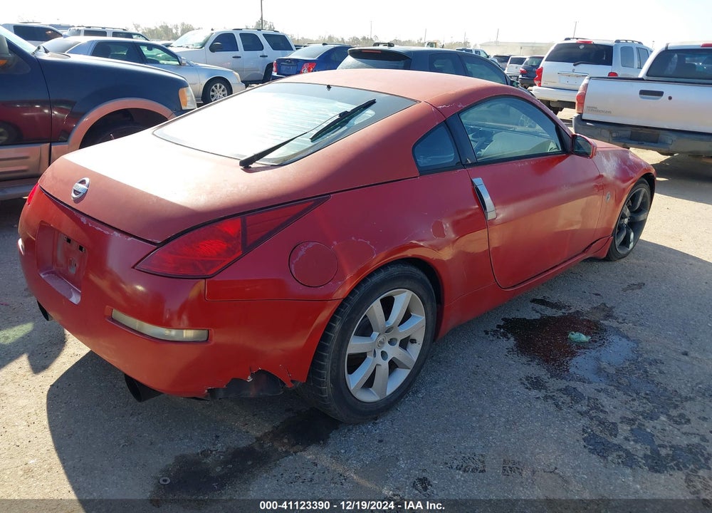 2004 NISSAN 350Z VIN: JN1AZ34D44M102606