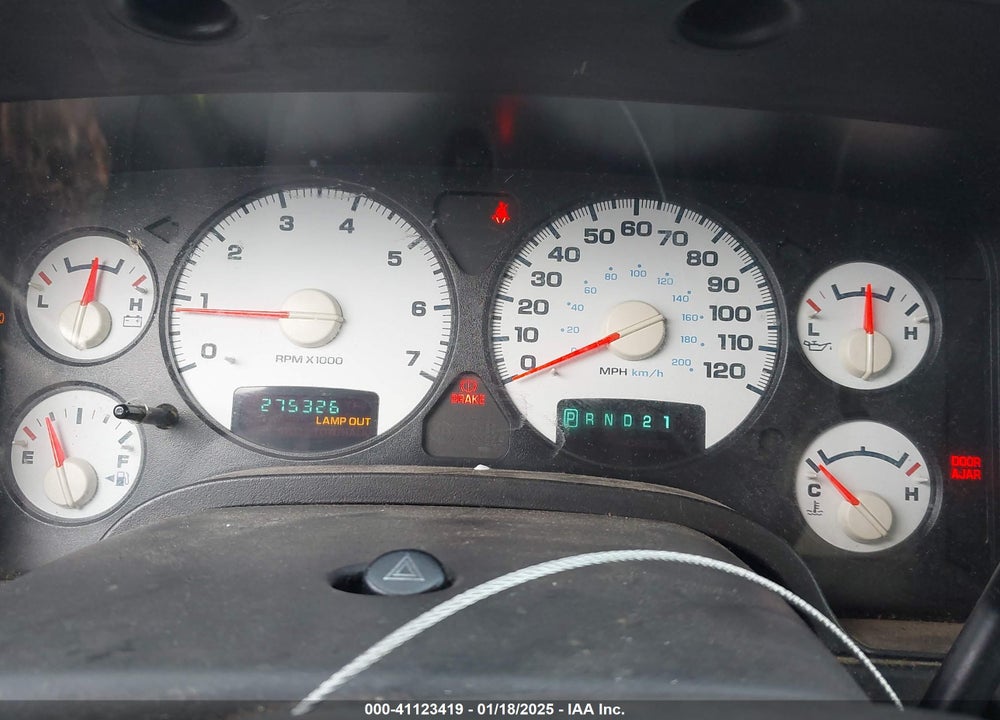 2005 DODGE RAM 1500 SLT/LARAMIE VIN: 1D7HA18D75J537646