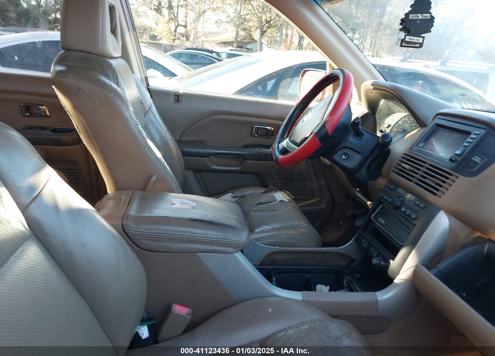 2005 HONDA PILOT EX-L VIN: 2HKYF18725H568656