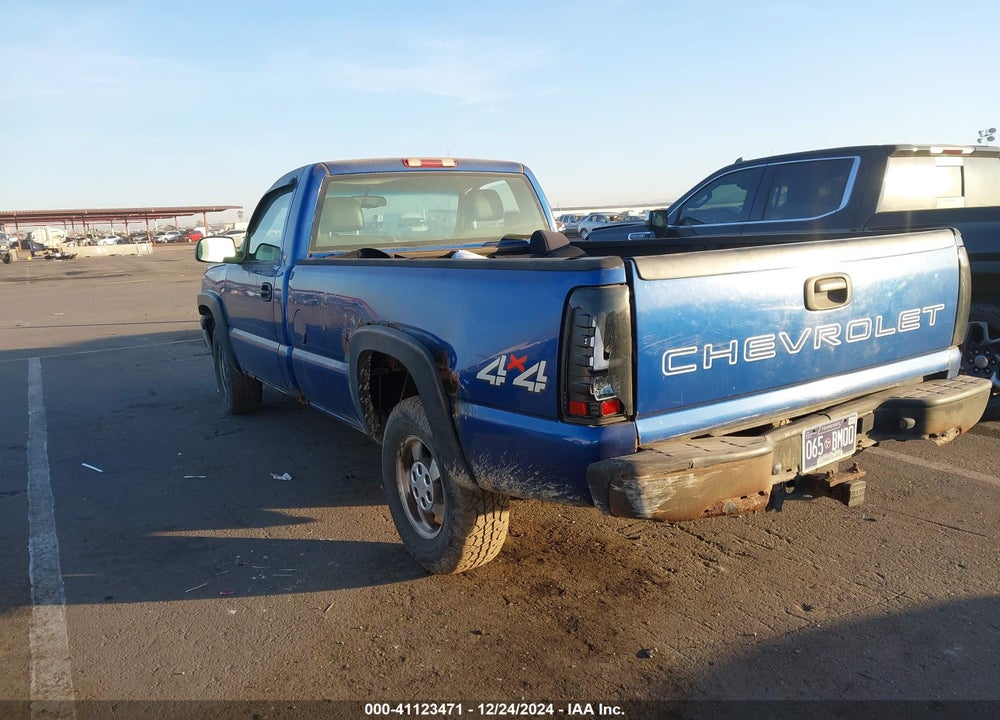 2003 CHEVROLET SILVERADO 1500 WORK TRUCK VIN: 1GCEK14X23Z204490