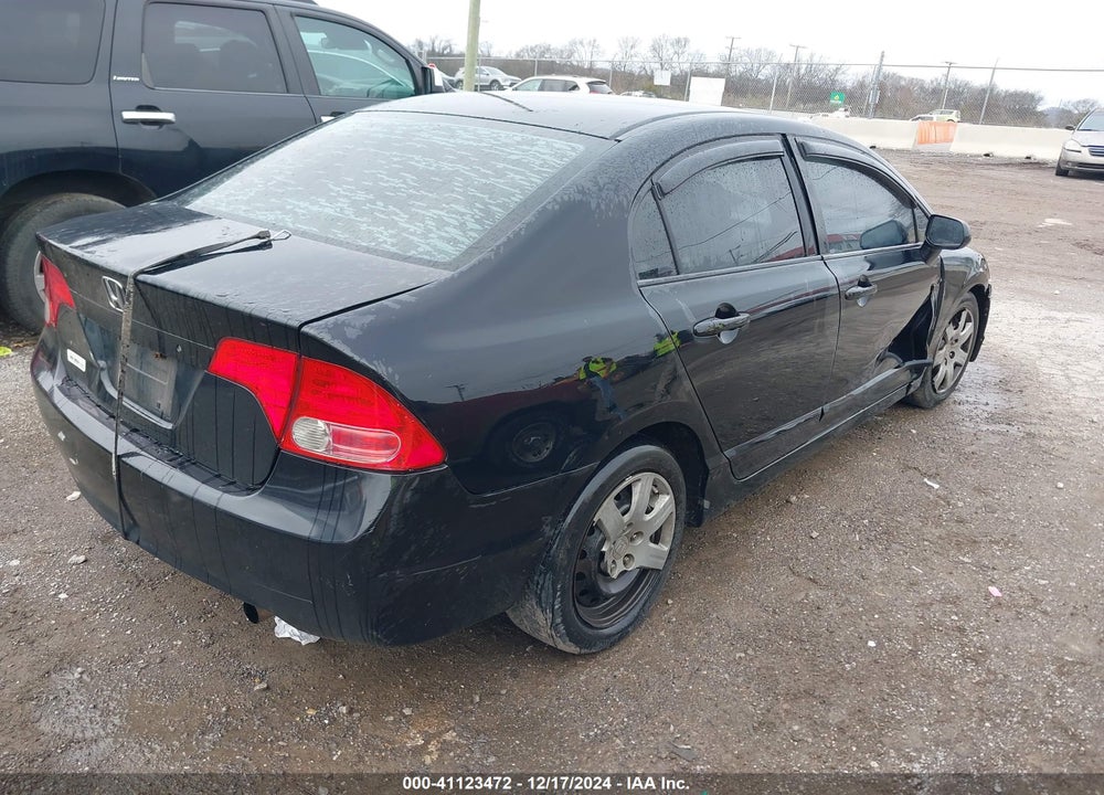 2007 HONDA CIVIC LX VIN: 1HGFA16547L096838