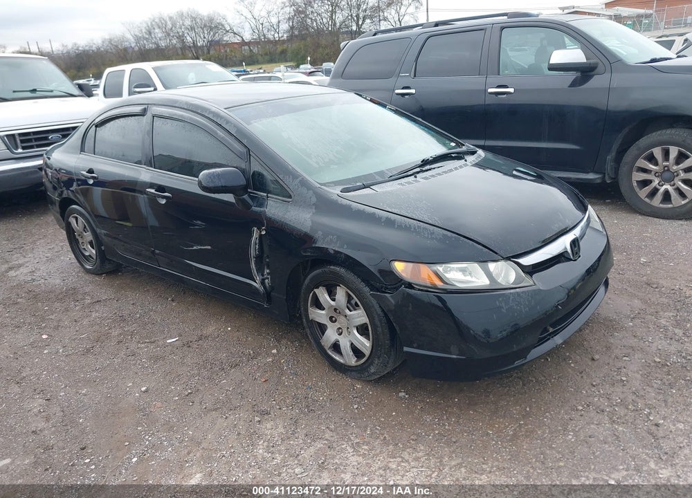 2007 HONDA CIVIC LX VIN: 1HGFA16547L096838