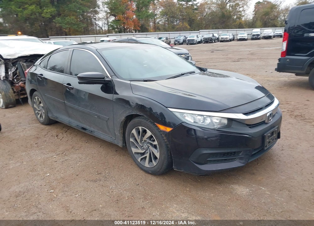2018 HONDA CIVIC EX VIN: 2HGFC2F70JH591382
