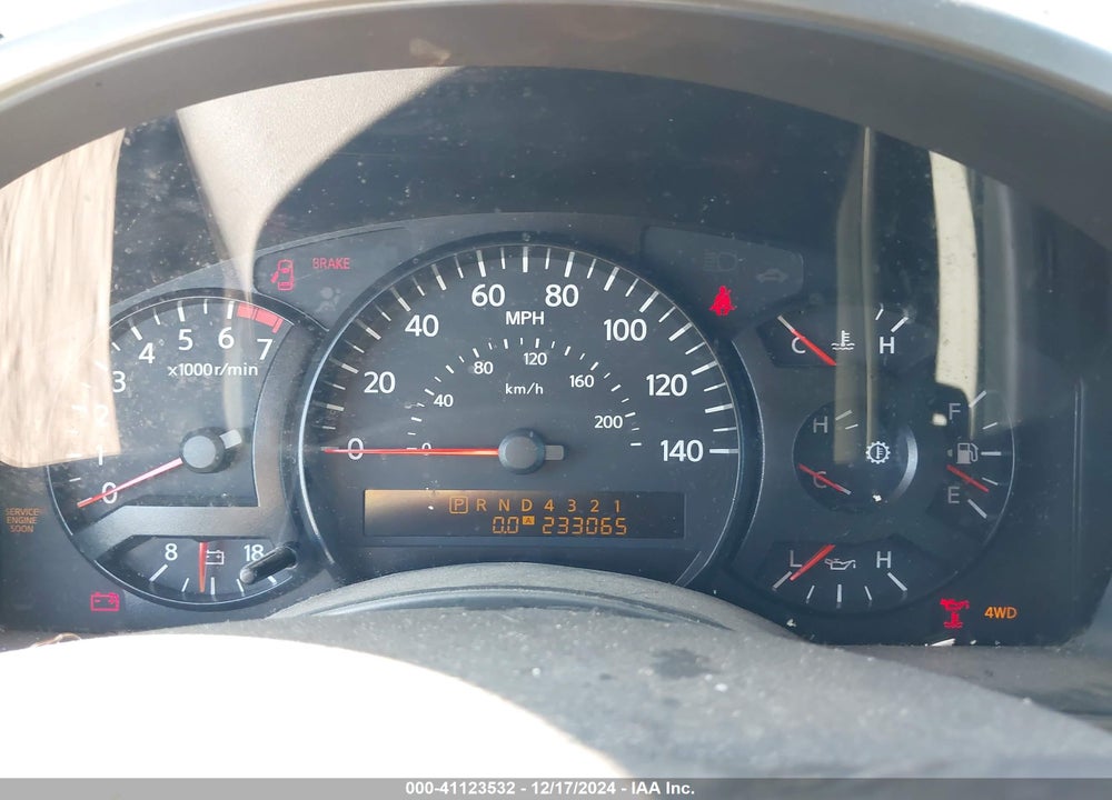 2005 NISSAN ARMADA LE VIN: 5N1AA08B05N728544