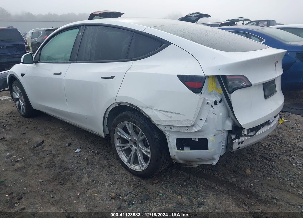 2021 TESLA MODEL Y LONG RANGE DUAL MOTOR ALL-WHEEL DRIVE VIN: 5YJYGAEE7MF294190