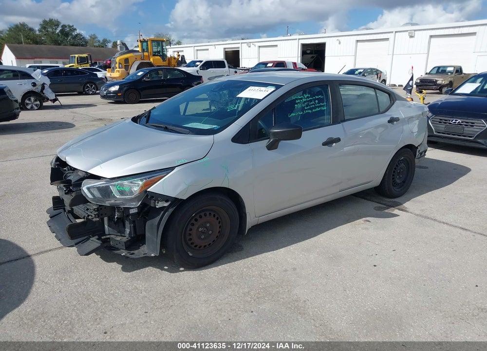 2020 NISSAN VERSA S 5-SPEED MANUAL TRANSMISSION VIN: 3N1CN8BV0LL808400