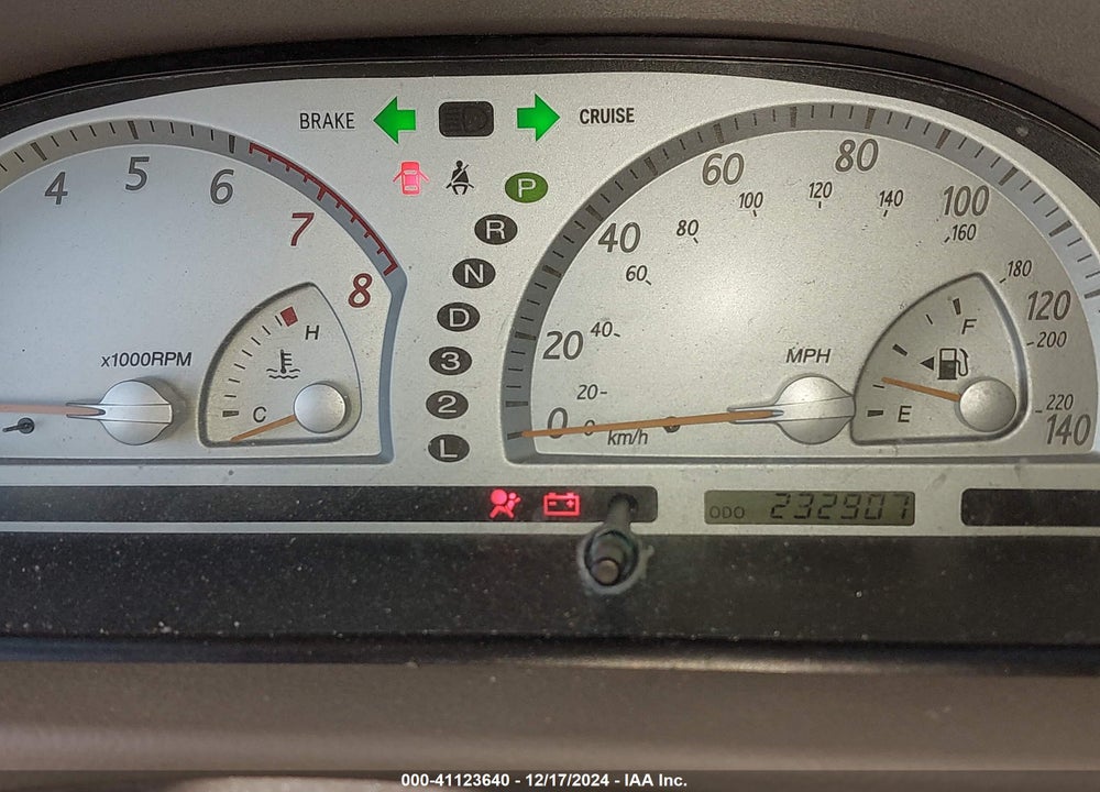 2004 TOYOTA CAMRY LE VIN: 4T1BE32KX4U864073