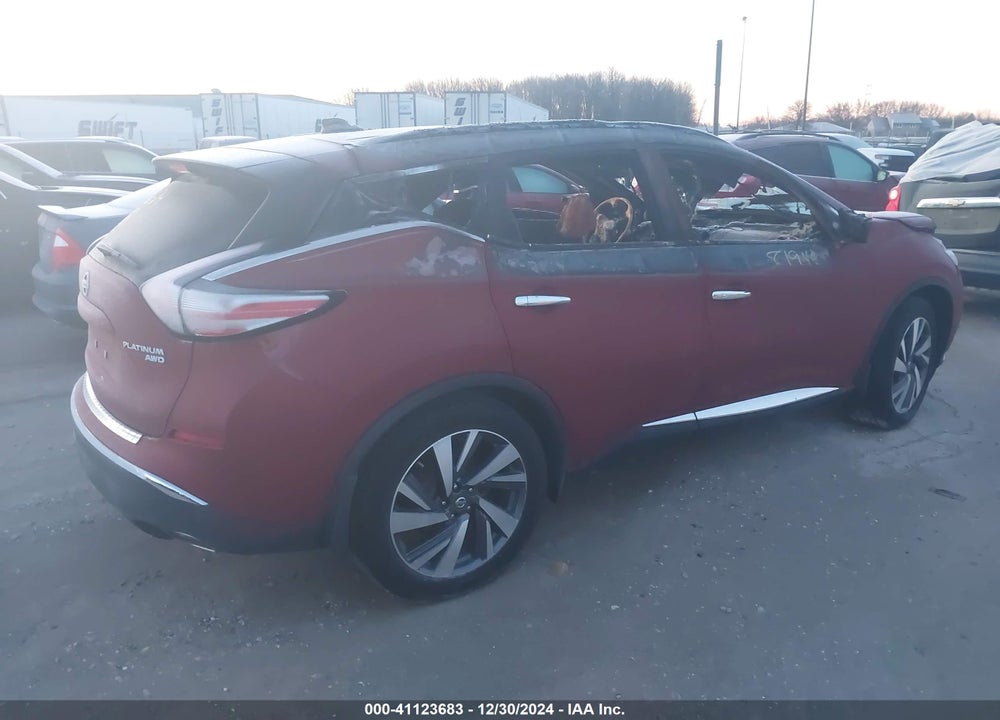 2018 NISSAN MURANO VIN: 5N1AZ2MH5JN156282