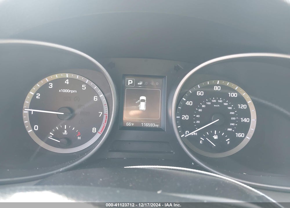2017 HYUNDAI SANTA FE SPORT 2.4L VIN: 5XYZUDLBXHG389543