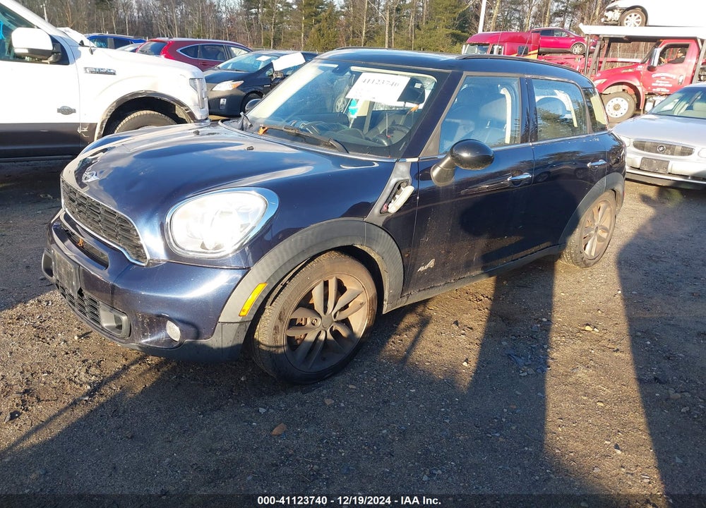 2011 MINI COOPER S COUNTRYMAN VIN: WMWZC5C53BWM11196