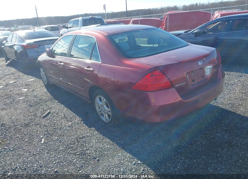 2006 HONDA ACCORD VIN: 1HGCM56396A100862