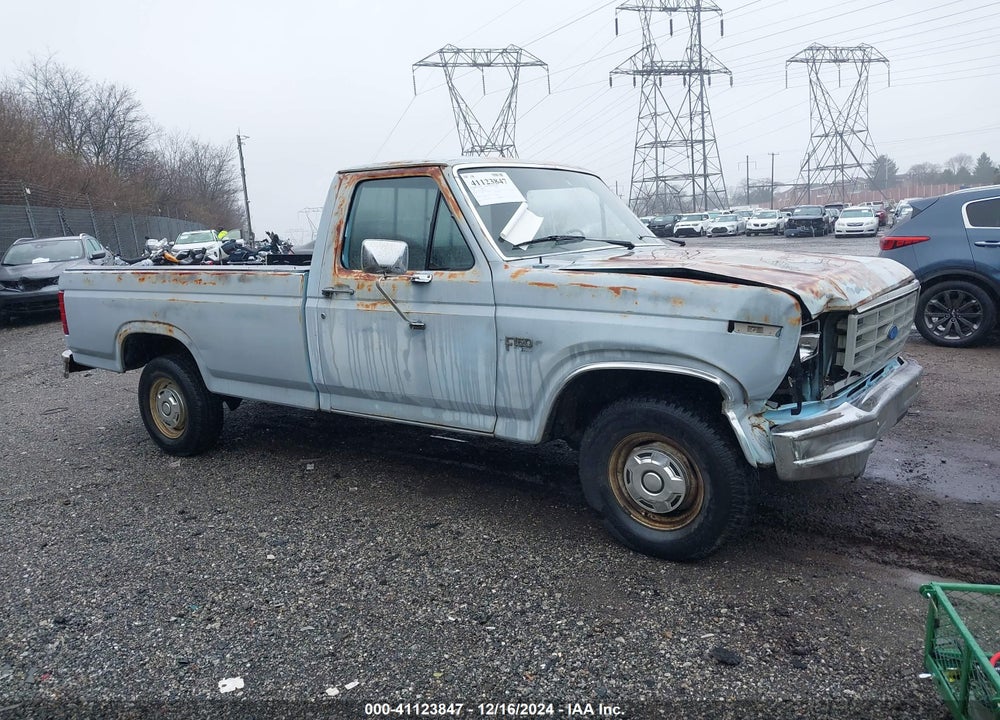 1986 FORD F150 VIN: 1FTCF15YXGNA63524
