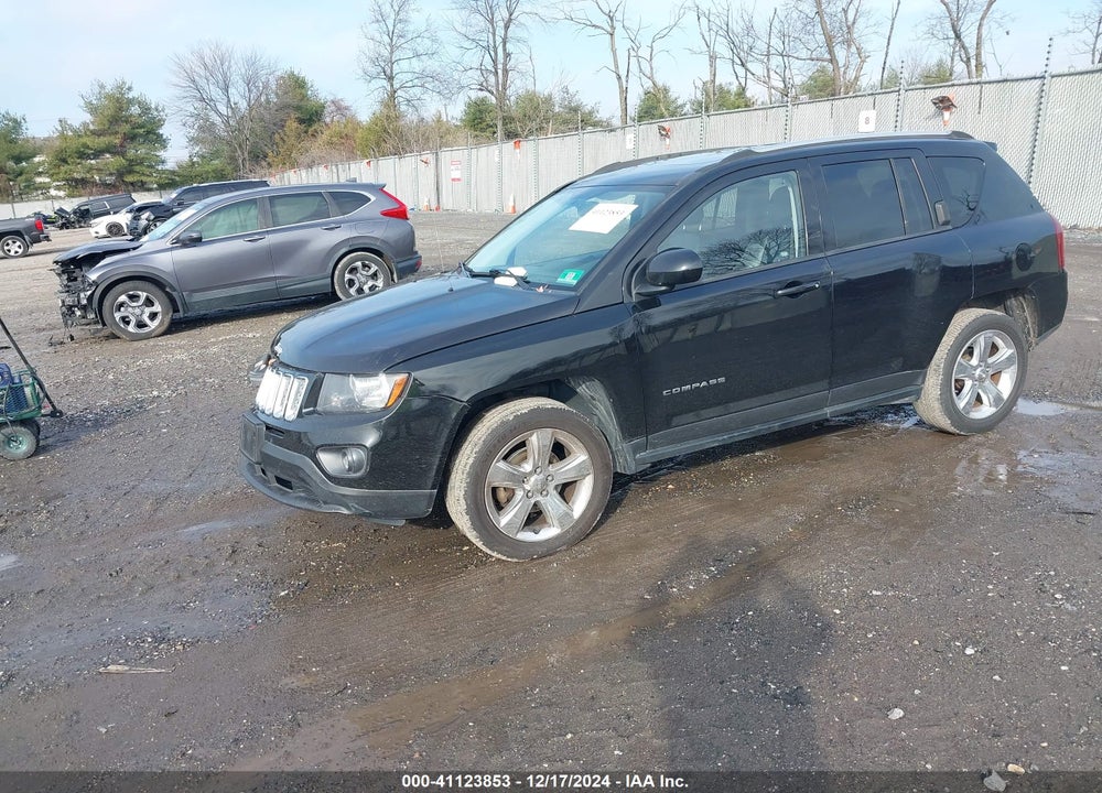 2014 JEEP COMPASS LATITUDE VIN: 1C4NJDEB9ED884377