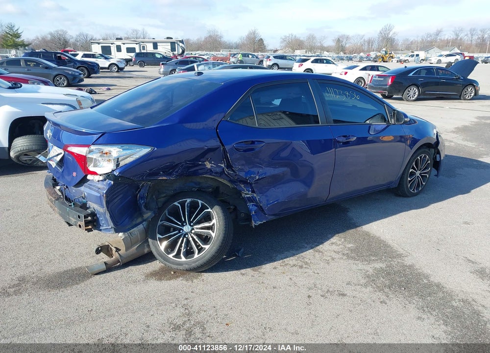 2014 TOYOTA COROLLA L/LE/LE PLS/PRM/S/S PLS VIN: 5YFBURHE9EP065217
