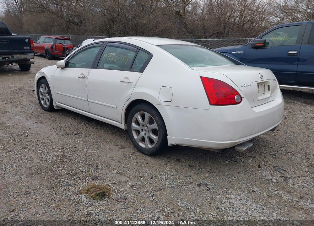2007 NISSAN MAXIMA 3.5 SL VIN: 1N4BA41E47C830793