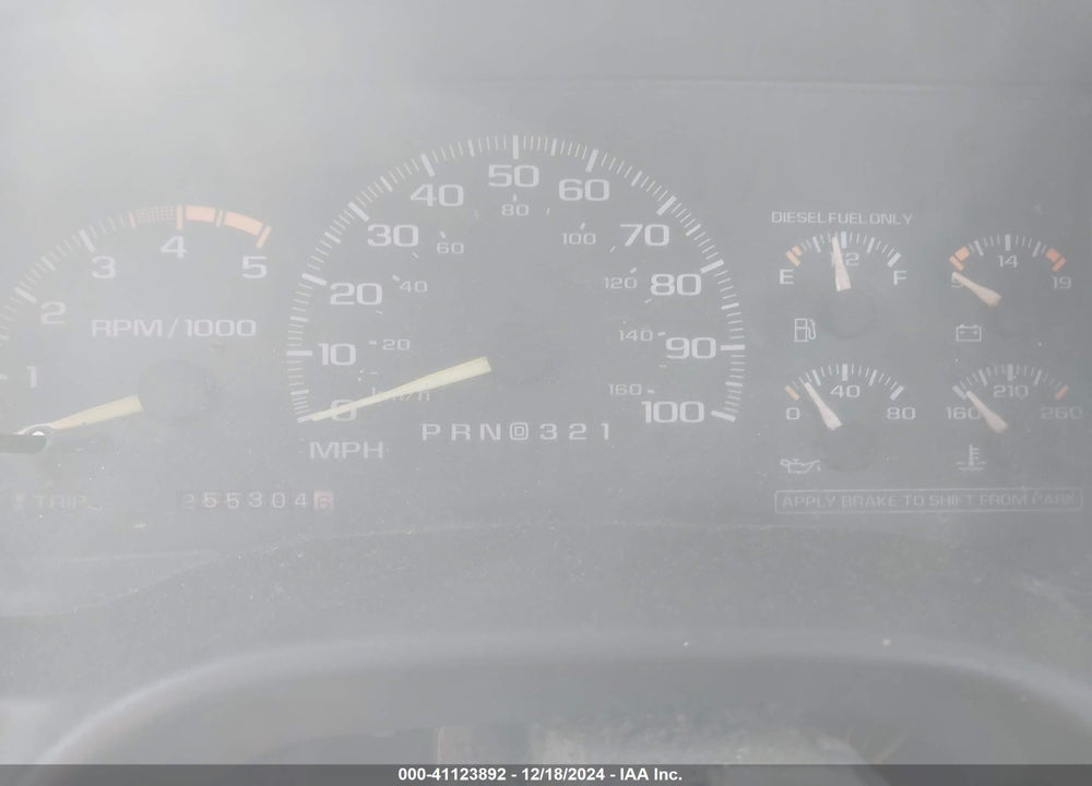 1996 CHEVROLET GMT-400 C2500 VIN: 1GCFC24S2TZ133089