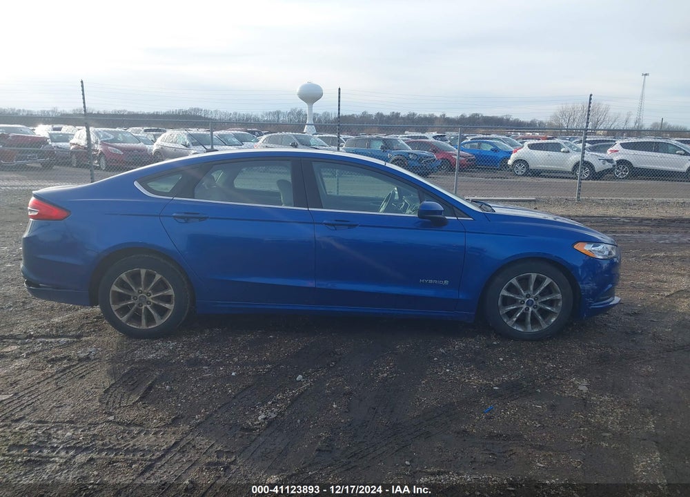 2017 FORD FUSION HYBRID S VIN: 3FA6P0UU0HR264730